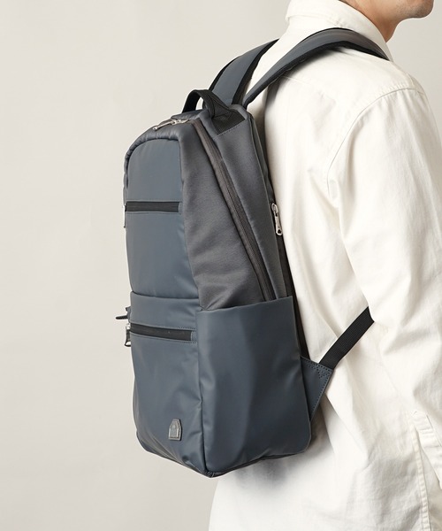 MADDEN EQUIPMENT(メデン イクイップメント)の「【MADDEN EQUIPMENT】防水撥水 B4サイズ収納可 リュック バックパック EQPK-04(ショルダーバッグ・メンズ・ライトグレー/ダークグレー/ブラック/カーキ・ONE SIZE)」の11枚目の写真