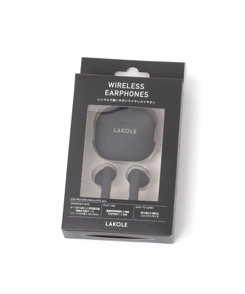 LAKOLE（ラコレ）の「ワイヤレスイヤホン / 322934（ヘッドフォン/イヤホン・レディース・ブラック/アイボリー/グレー・FREE）」の15枚目の写真