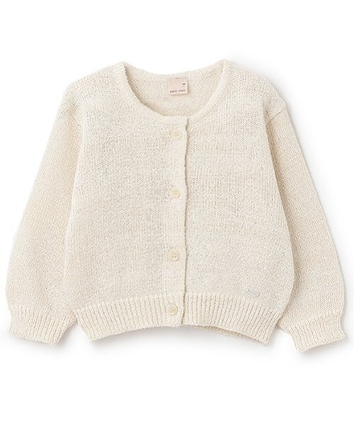 petit main（プティマイン）の「【リンク】ニットアンサンブル(キッズ)（アンサンブル・キッズ・キナリ/クリーム・M/S/L）」の10枚目の写真