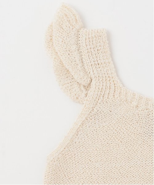 petit main（プティマイン）の「【リンク】ニットアンサンブル(キッズ)（アンサンブル・キッズ・キナリ/クリーム・M/S/L）」の15枚目の写真