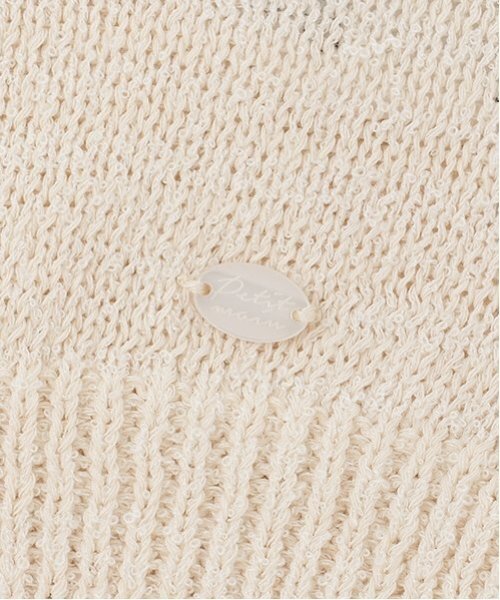 petit main（プティマイン）の「【リンク】ニットアンサンブル(キッズ)（アンサンブル・キッズ・キナリ/クリーム・M/S/L）」の18枚目の写真