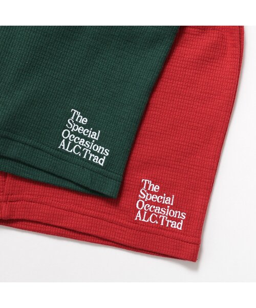 apres les cours（アプレレクール）の「ハーフジップセットアップ（セットアップ・キッズ・レッド/グリーン・130/120/110/100/90/80）」の9枚目の写真