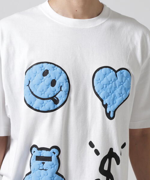 STUD MUFFIN(スタッドマフィン)の「STUD MUFFIN/スタッドマフィン/4モチーフ SS TEE(Tシャツ/カットソー・メンズ・ホワイト/ブラック・2/3/4)」の11枚目の写真