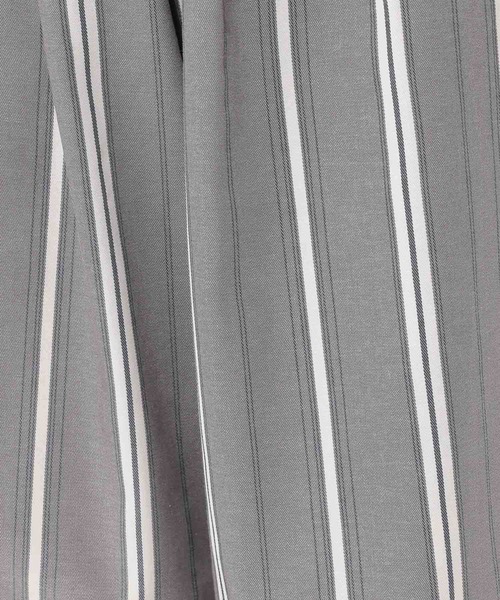 studio CLIP（スタディオクリップ）の「ドビーストライプイージーパンツ[プチサイズあり]（その他パンツ・レディース・ブラック/アイボリー/ベージュ/ライトグリーン・PF/FREE）」の9枚目の写真