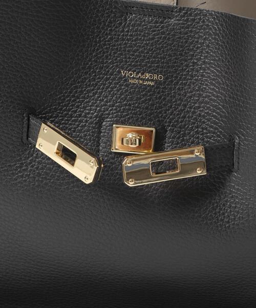 URBAN RESEARCH ROSSO WOMEN(アーバンリサーチ ロッソ)の「VIOLAd’ORO TRERO L(トートバッグ・レディース・ライトブラウン/ブラック系その他・-)」の5枚目の写真