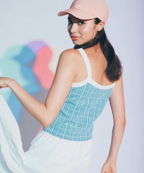 Siblings(シブリングス)の「Square Cami(キャミソール・レディース・レインボー/グリーン/ライトブルー・LARGE/SMALL)」の7枚目の写真