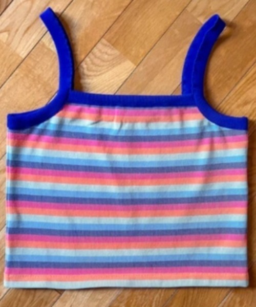 Siblings(シブリングス)の「Square Cami(キャミソール・レディース・レインボー/グリーン/ライトブルー・LARGE/SMALL)」の9枚目の写真