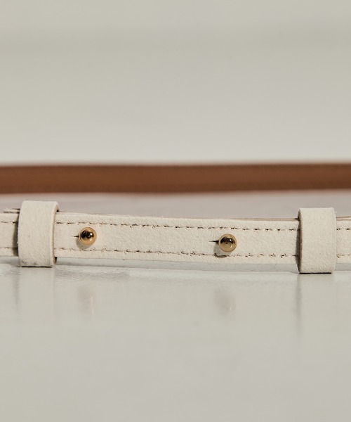 MARY AL TERNA（メアリオルターナ）の「【MARY AL TERNA/メアリオルターナ】MAZE SHOULDER BAG/ショルダーバッグ（ショルダーバッグ・レディース・アイボリー/ブラック・FREE）」の22枚目の写真