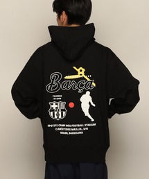YEN TOWN MARKET（イェンタウンマーケット）の「【FC BARCELONA】FCバルセロナ バルサ プレイヤー No.3 フーディー（パーカー）」