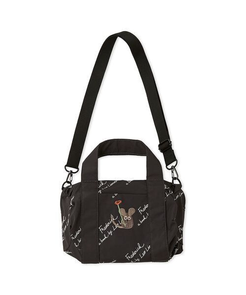 emmi(エミ)の「【emmi×Leo Lionni】撥水 ワッペン2wayハンドバッグ(ショルダーバッグ・レディース・ブラック/ストライプ・FREE)」の19枚目の写真