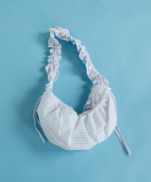 duei(デュイ)の「ストライプドロストショルダーバッグ(ショルダーバッグ・レディース・ブルー/ホワイト・FREE)」の18枚目の写真