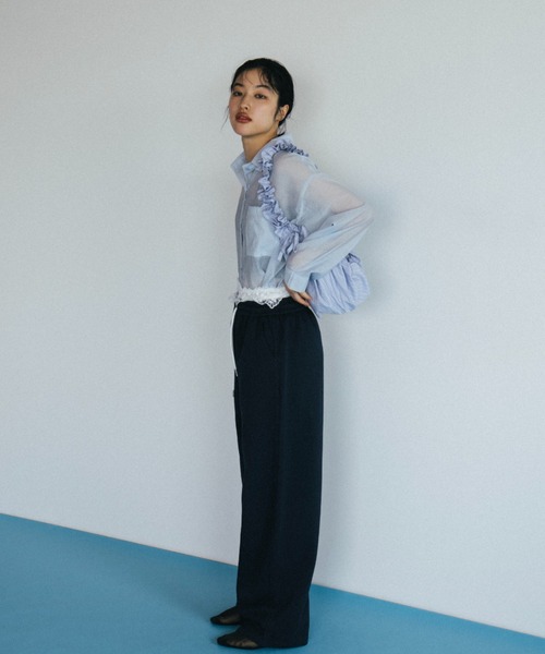 duei(デュイ)の「ストライプドロストショルダーバッグ(ショルダーバッグ・レディース・ブルー/ホワイト・FREE)」の16枚目の写真