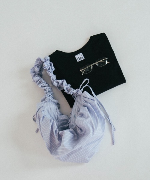 duei(デュイ)の「ストライプドロストショルダーバッグ(ショルダーバッグ・レディース・ブルー/ホワイト・FREE)」の20枚目の写真