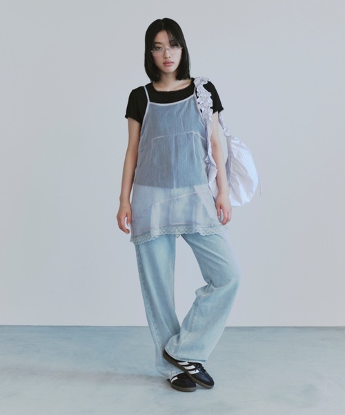 duei(デュイ)の「ストライプドロストショルダーバッグ(ショルダーバッグ・レディース・ブルー/ホワイト・FREE)」の22枚目の写真