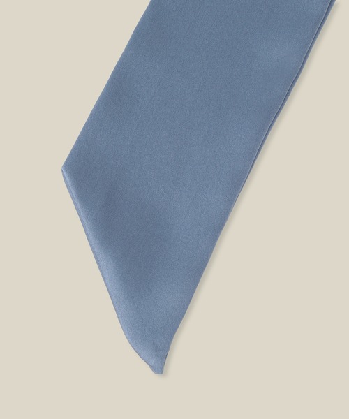 ROPE'（ロペ）の「リング付き マルチWAY タイスカーフ（バンダナ/スカーフ・レディース・ブラウン/クリーム/ブラック/サックスブルー・FREE）」の6枚目の写真