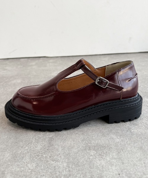 classicalelf（クラシカルエルフ）の「クラシック×モード、歩くたびに視線を奪う大人の足元。Tストラップローファー（ローファー・レディース・ブラウン/ブラック・X-LARGE/LARGE/MEDIUM/SMALL）」の19枚目の写真