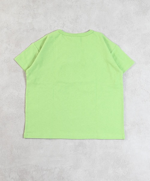 Tom＆Jerry（トムアンドジェリー）の「【トムとジェリー】別注プリントTee（Tシャツ/カットソー・キッズ・オフホワイト/杢グレー/ライトグリーン/チャコール・80/90/95/100/110/120/130/140/150）」の12枚目の写真