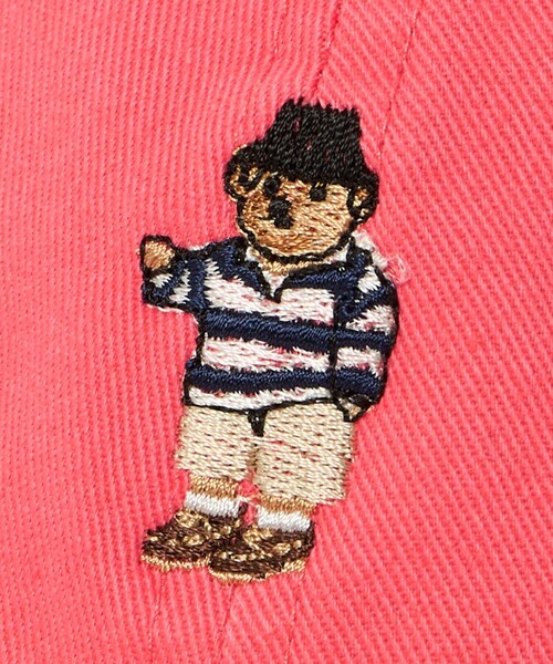 ROSTER SOX（ロスターソックス）の「【別注】＜ROSTER BEAR＞GLR 刺しゅう キャップ（キャップ・メンズ・ブラック/ベージュ/ダークグリーン/ライトピンク・FREE）」の18枚目の写真