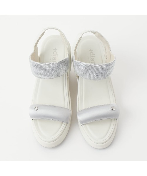 軽量】9cmヒールアップサンダル（サンダル）｜+diana（プラスダイアナ