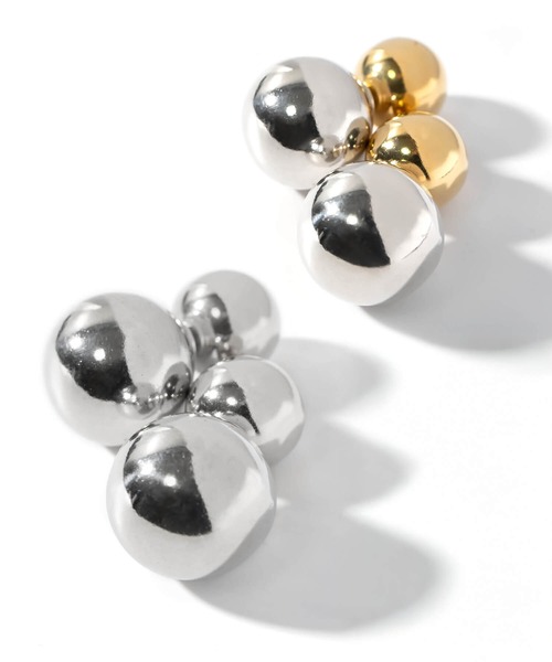 Ops.(オプス)の「ピアス 金属アレルギー対応 シルバー925 ゴールド 【Pallo パロ】(ピアス(両耳用)・レディース・シルバー/ゴールド系その他・ONE SIZE)」の16枚目の写真