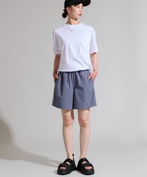 その他パンツ（ブルー・ネイビー/青色系・ショート・ひざ上丈