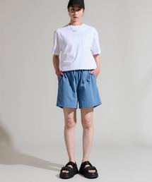 その他パンツ（ブルー・ネイビー/青色系・ショート・ひざ上丈