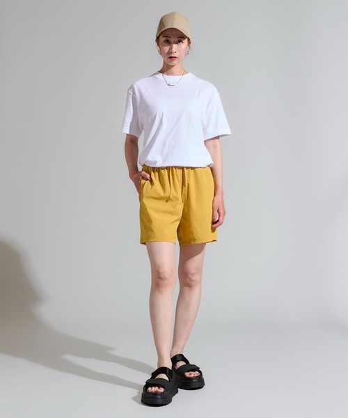 CALIFORNIA OUTFITTERS（カリフォルニア アウトフィッターズ）の「4D36 【水陸両用】無地 レディース アウトドア バギーショートパンツ ハーフパンツ スイムショーツ（MIN)  326oddz-2（その他パンツ・レディース・グレー/チャコールグレー/ブルー/グレイッシュブルー/ブラック/カーキ/ライトピンク/オレンジ系/グリーン/ピンク/パープル/イエロー/オレンジ/グリーン系・M/L/XL/S）」の18枚目の写真