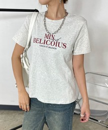 カラーロゴプリントTシャツ
