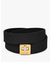 フィービー レザー ダブル ラップ ブレスレット