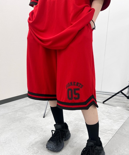 Figments(フィグメンツ)の「Figmentsゲームハーフパンツ(その他パンツ・レディース・レッド/ブラック・FREE)」の7枚目の写真