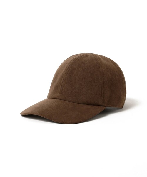 BEAMS F 【別注】Crambes / GANG コーデュロイキャップ 別注】Crambes / GANG アルカンターラ ベースボールキャップ