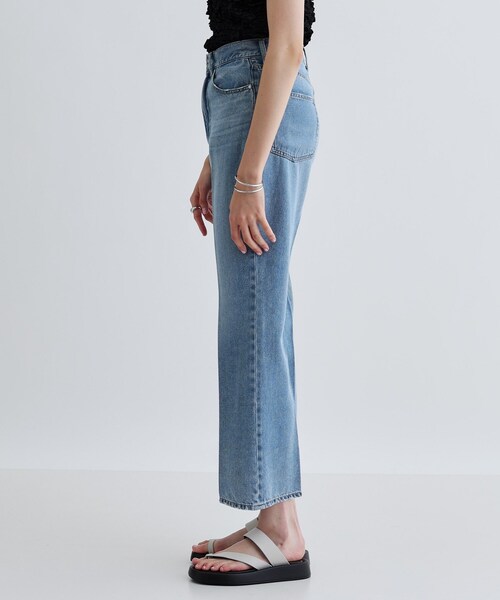 GALLEST（ギャレスト）の「ライトフレアデニム（デニムパンツ・レディース・ホワイト/ライトブルー・38/36/40）」の9枚目の写真