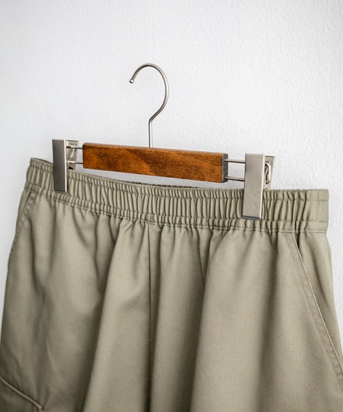 Rocky Monroe（ロッキーモンロー）の「ワイドミリタリーカーゴイージーショートパンツ ハーフパンツ（カーゴパンツ・メンズ・ベージュ/ブラック/カーキ・M/L/XL）」の17枚目の写真