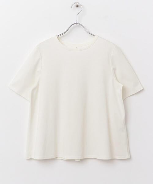 F by ROSSO（エフバイロッソ）の「『UR TECH』F by ROSSO　UVCUTバックオープンフレアTシャツ（Tシャツ/カットソー・レディース・ブラック/オフホワイト/イエロー・FREE）」の11枚目の写真