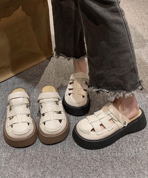 Miniministore(ミニミニストア)の「フィッシャーマンサンダル厚底 レディース(サンダル・レディース・ベージュ/ブラック・24.5cm/24.0cm/23.5cm/23.0cm/22.5cm)」の17枚目の写真