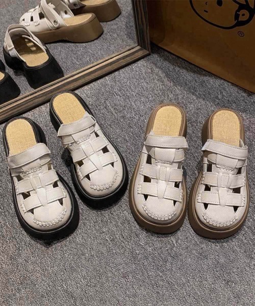 Miniministore(ミニミニストア)の「フィッシャーマンサンダル厚底 レディース(サンダル・レディース・ベージュ/ブラック・24.5cm/24.0cm/23.5cm/23.0cm/22.5cm)」の14枚目の写真