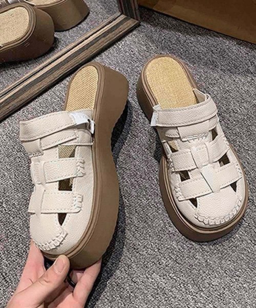 Miniministore(ミニミニストア)の「フィッシャーマンサンダル厚底 レディース(サンダル・レディース・ベージュ/ブラック・24.5cm/24.0cm/23.5cm/23.0cm/22.5cm)」の11枚目の写真