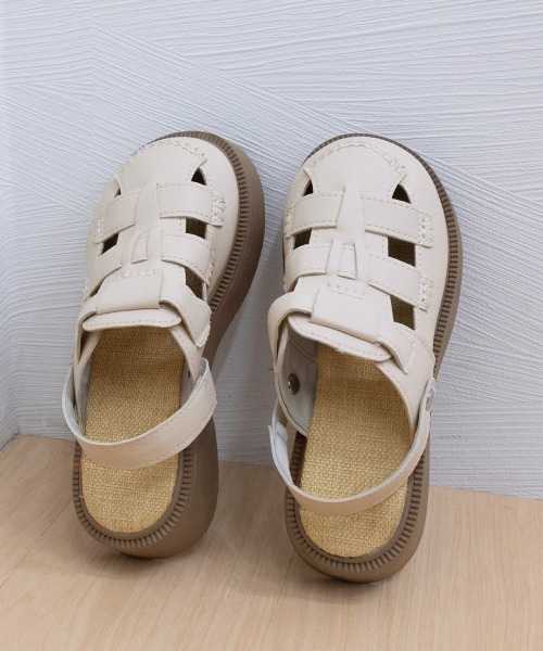 Miniministore(ミニミニストア)の「フィッシャーマンサンダル厚底 レディース(サンダル・レディース・ベージュ/ブラック・24.5cm/24.0cm/23.5cm/23.0cm/22.5cm)」の9枚目の写真