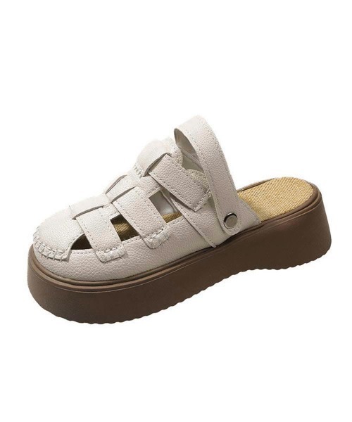 Miniministore(ミニミニストア)の「フィッシャーマンサンダル厚底 レディース(サンダル・レディース・ベージュ/ブラック・24.5cm/24.0cm/23.5cm/23.0cm/22.5cm)」の3枚目の写真
