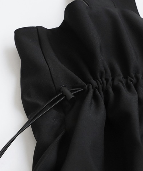 antiqua（アンティカ）の「ドロストサロペット（サロペット/オーバーオール・レディース・ブラック・ONESIZE）」の13枚目の写真