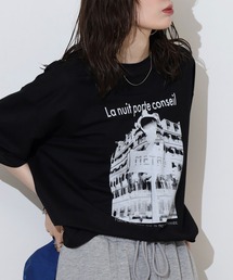 接触冷感プリントTシャツ