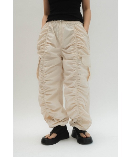 waterproof gathered pants（その他パンツ）｜Knuth Marf