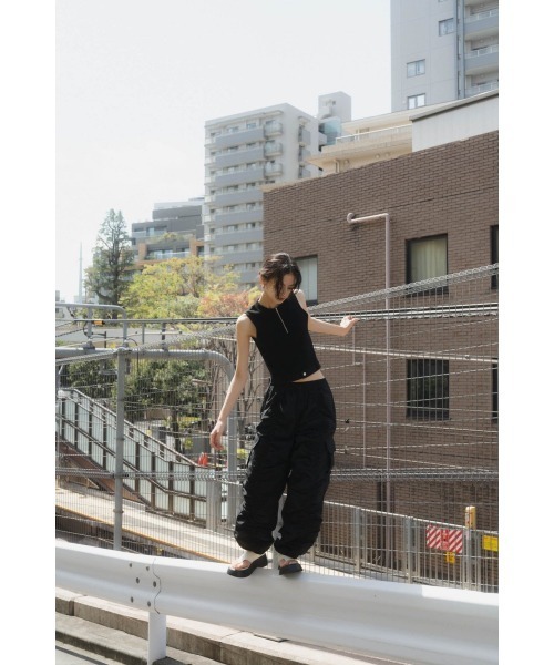 waterproof gathered pants（その他パンツ）｜Knuth Marf