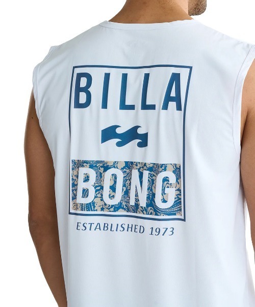 BILLABONG(ビラボン)の「BILLABONG メンズ AIR DRY MESH TANK サーフタンクトップ 【2025年夏モデル】/ビラボン水陸両用速乾UVケアメッシュラッシュタンクトップ(水着)(ラッシュガード・メンズ・オフホワイト/ブラック・X-LARGE/LARGE/MEDIUM)」の4枚目の写真