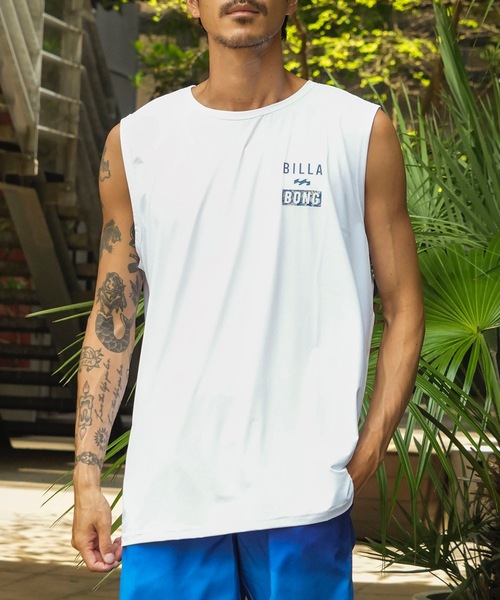 BILLABONG(ビラボン)の「BILLABONG メンズ AIR DRY MESH TANK サーフタンクトップ 【2025年夏モデル】/ビラボン水陸両用速乾UVケアメッシュラッシュタンクトップ(水着)(ラッシュガード・メンズ・オフホワイト/ブラック・X-LARGE/LARGE/MEDIUM)」の21枚目の写真