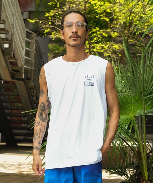 BILLABONG(ビラボン)の「BILLABONG メンズ AIR DRY MESH TANK サーフタンクトップ 【2025年夏モデル】/ビラボン水陸両用速乾UVケアメッシュラッシュタンクトップ(水着)(ラッシュガード・メンズ・オフホワイト/ブラック・X-LARGE/LARGE/MEDIUM)」の22枚目の写真