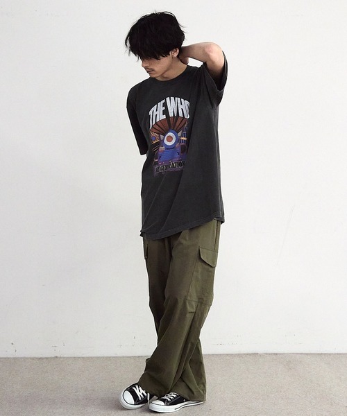 RATTLE TRAP(ラトルトラップ)の「【GOOD ROCK SPEED】プリントTシャツ(THE WHO/ザ・フー)(Tシャツ/カットソー・メンズ・チャコールグレー・M/L/LL)」の4枚目の写真