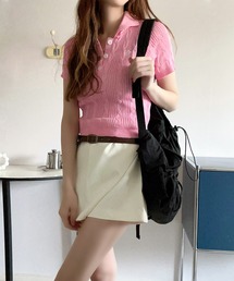 ▲ハイウエストキュロットパンツ