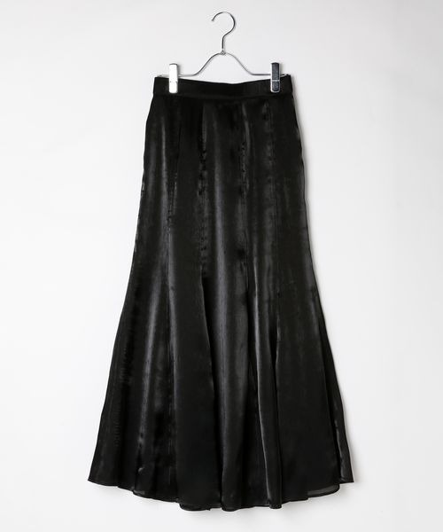 PAGEBOY（ページボーイ）の「グロッシーフレアスカート（スカート・レディース・パープル/ブラック・FREE）」の21枚目の写真