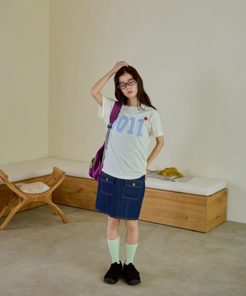 NO.9011☆gull tee（Tシャツ/カットソー）｜common gull